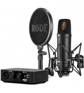 Rode microphones  nt1-a kit complet de studio, microfon (negru)