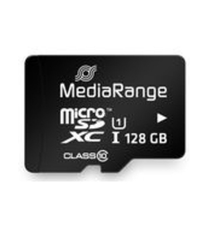 Mediarange  128gb microsdxc, card de memorie (negru, clasa 10)