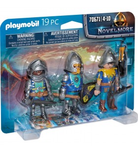 Playmobil  70671 set de 3 jucării de construcție novelmore knights