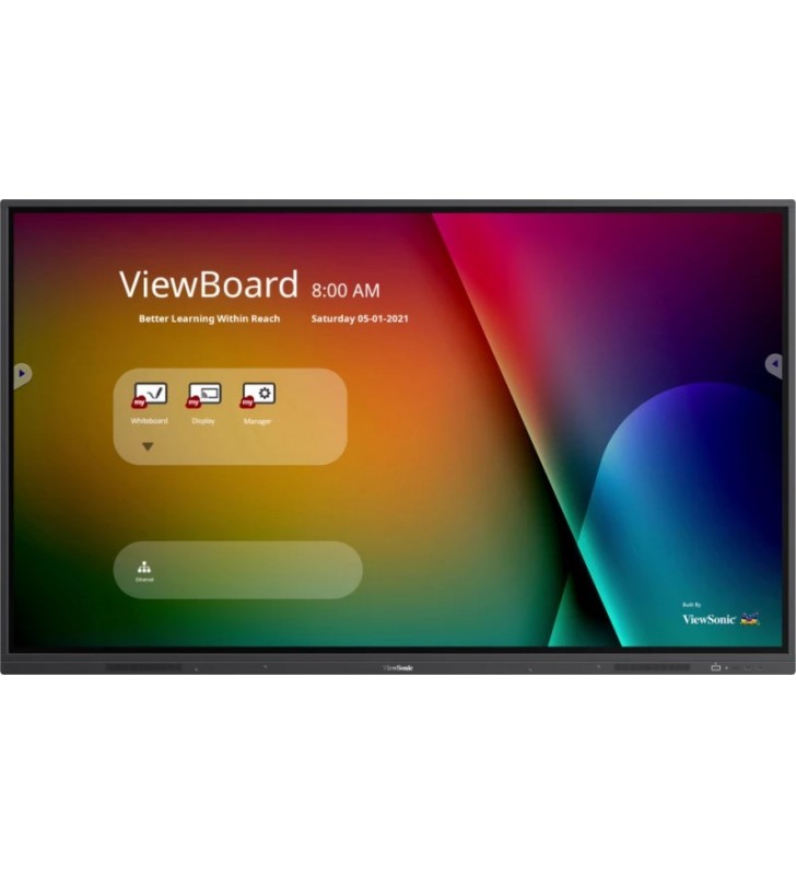 Viewsonic viewboard table albe interactive 2,17 m (85.6") 3840 x 2160 pixel ecran tactil negru
