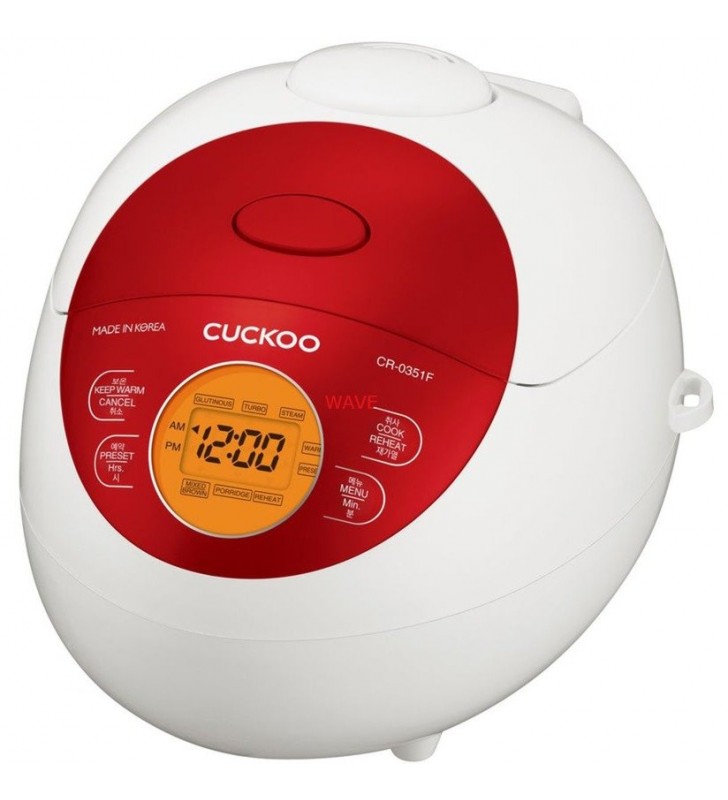 Cuckoo  cr-0351f, rice maker (alb roșu)