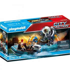 Playmobil  70782 jucărie de construcție jetpack art robber arest police