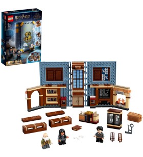 Lego  76385 harry potter momentul hogwarts: jucărie de construcție clasa magică