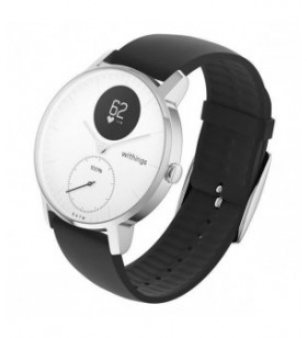 Ceas smartwatch withings steel hr 36mm, white