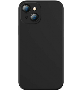 Husa smartphone baseus liquid, pentru iphone 13 pro, material silicon, negru "aryt000101" - 6932172601553