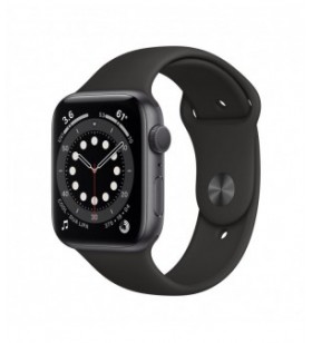 Apple watch 6 gps, carcasa 40mm space gray aluminium case, black sport band