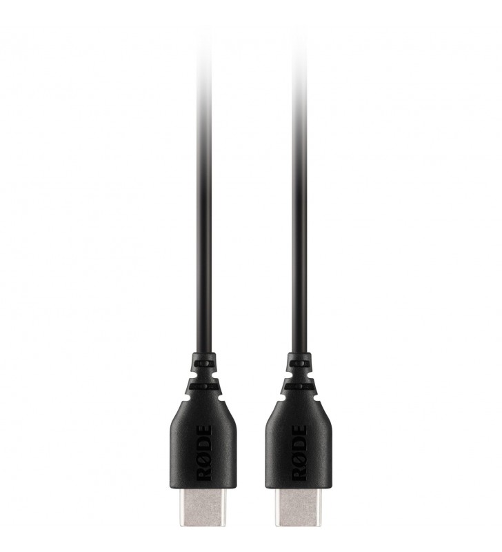 Microfoane rode  usb-c - cablu usb-c sc22 (negru, 30 cm)