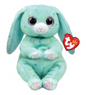 Jucărie moale ty  beanie boo april bunny (mentă/multicolor, 15 cm)