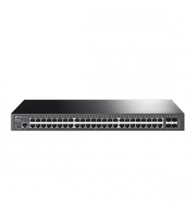 Tp-link tl-sg3452x switch-uri gestionate l2+ gigabit ethernet (10/100/1000) 1u negru