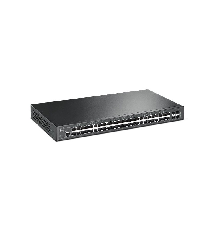 Tp-link tl-sg3452x switch-uri gestionate l2+ gigabit ethernet (10/100/1000) 1u negru