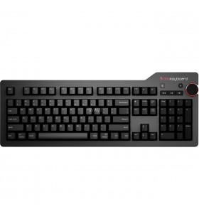 Das keyboard  4 professional mac, tastatură pentru jocuri (negru, aspect sua, cherry mx blue)