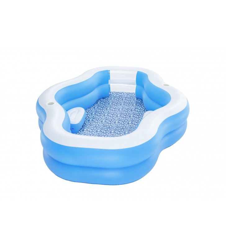 Bestway 54409 piscine supraterane piscină gonflabilă ovală albastru, alb