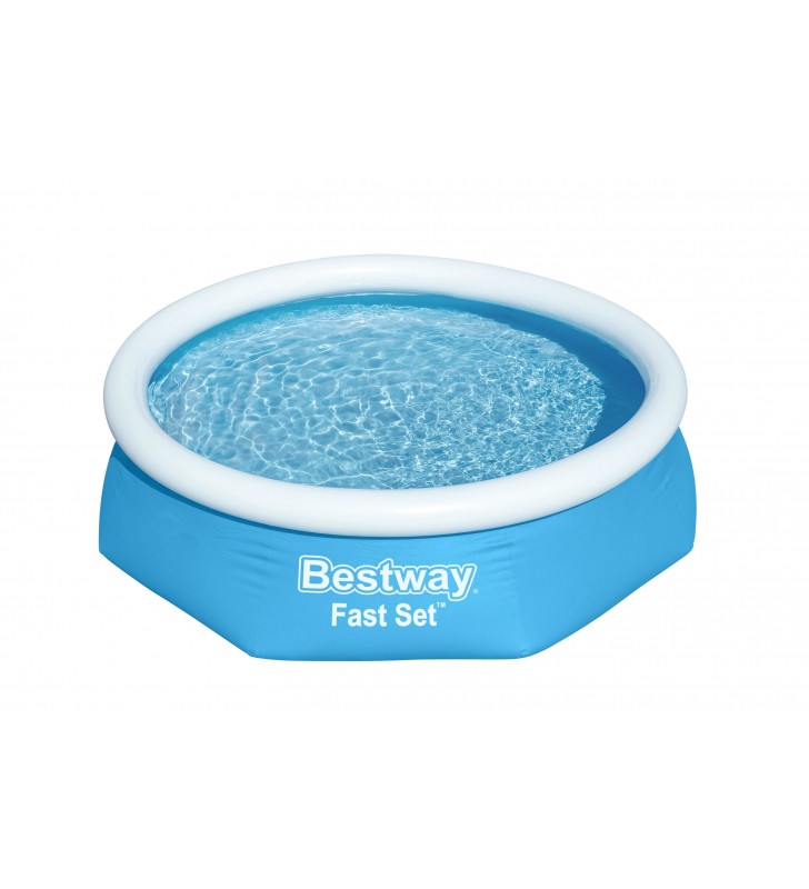 Bestway fast set 57450 piscine supraterane piscină gonflabilă/cu cadru rotundă albastru, alb