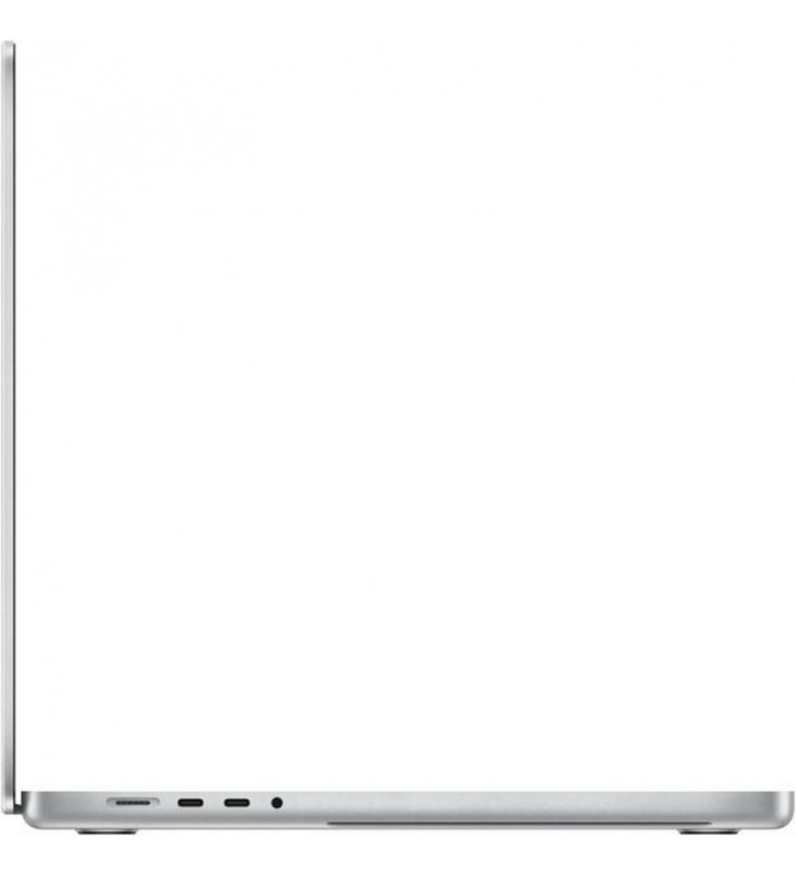 Laptop apple 16.2'' macbook pro 16 liquid retina xdr, apple m1 max chip (10-core cpu), 32gb, 1tb ssd, apple m1 max 24-core gpu, macos monterey, silver, int keyboard, late 2021