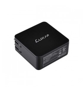 Luxa2 by thermaltake po-ubc-pc60bk-00 energ bar 60w usb type c power delivery wall charger