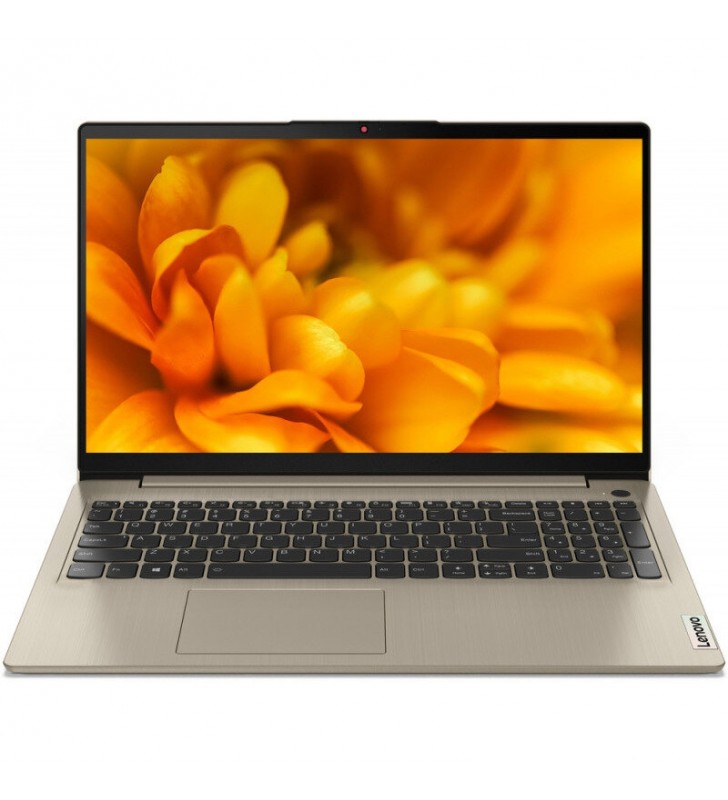 Laptop lenovo 15.6'' ideapad 3 15itl6, fhd ips, procesor intel® core™ i5-1135g7 (8m cache, up to 4.20 ghz), 8gb ddr4, 256gb ssd, intel iris xe, no os, sand