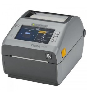 Direct thermal printer zd621 color touch lcd, 203 dpi, usb, usb host, ethernet, serial, 802.11ac, bt4, row, eu and uk cords, swiss