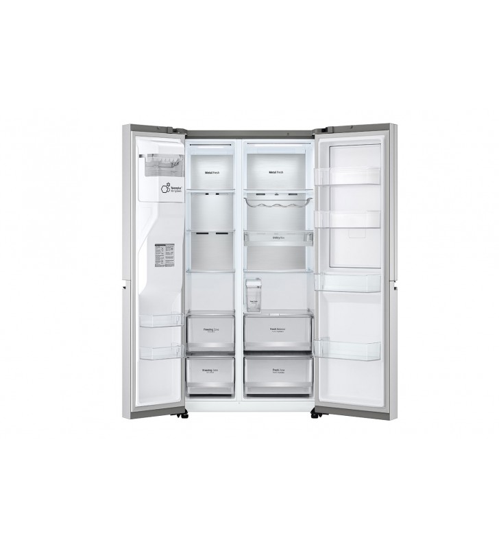 Lg gsjv91bsae frigidere cu unități alipite (side by side) de sine stătător 635 l e din oţel inoxidabil