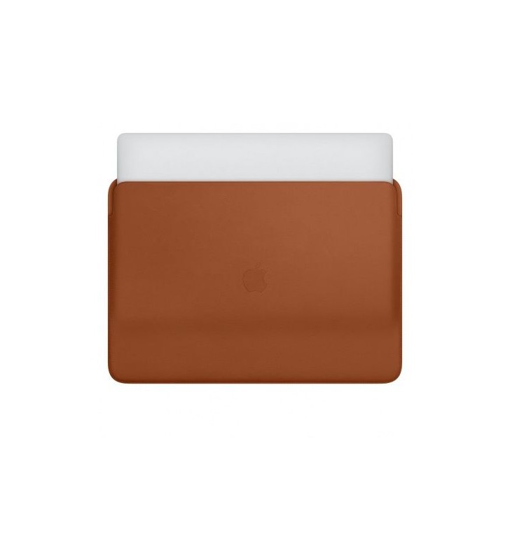 Leather sleeve for 16-inch/macbook pro - saddle brown