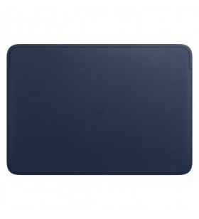 Leather sleeve for 16-inch/macbook pro - midnight blue
