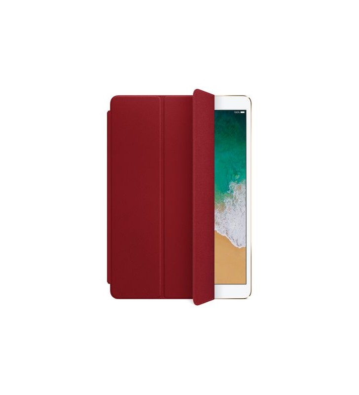 Husa de protectie apple smart cover pentru ipad pro 10.5", piele, red