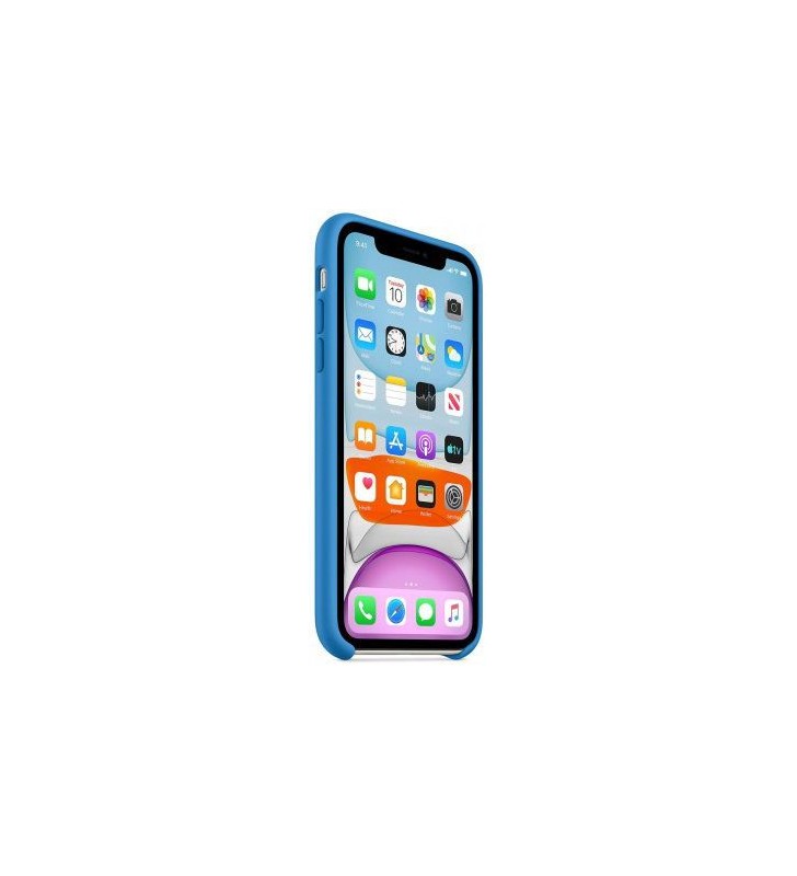 Iphone 11/silicone case - surf blue