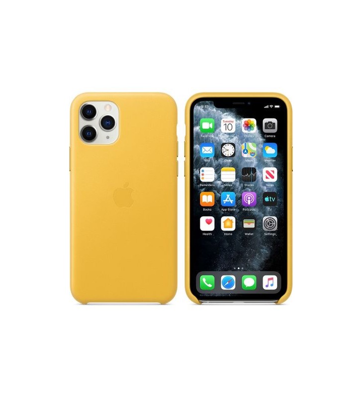 Iphone 11 pro leather case/meyer lemon