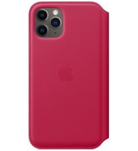 Iphone 11 pro/leather folio - raspberry