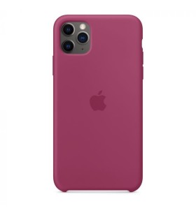 Iphone 11 pro max silicone case/pomegranate