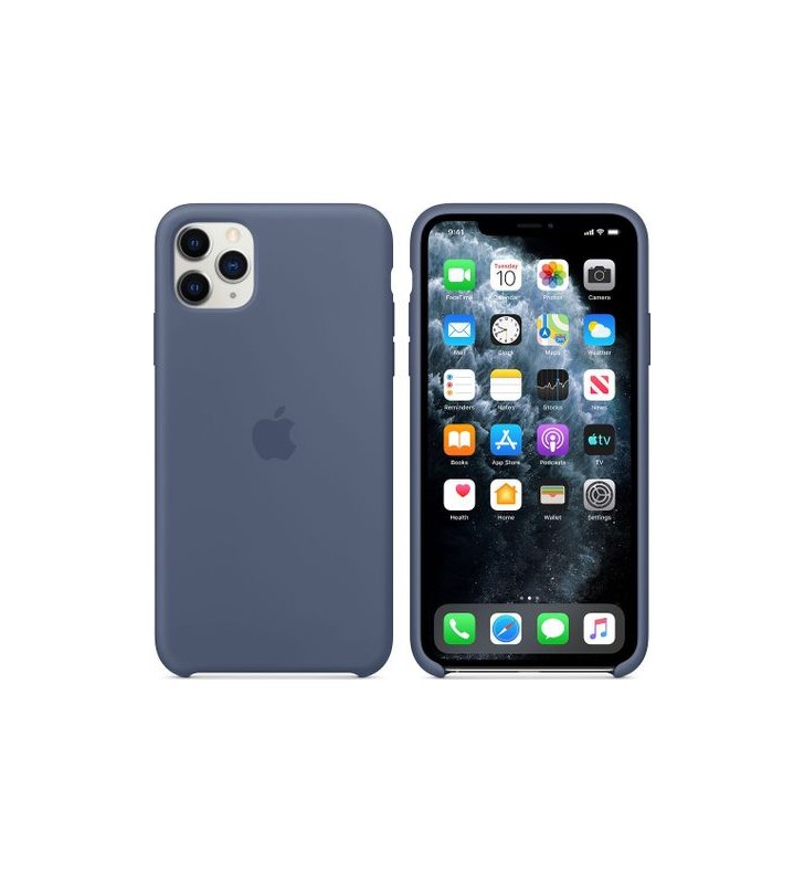 Iphone 11 pro max silicone case/alaskan blue