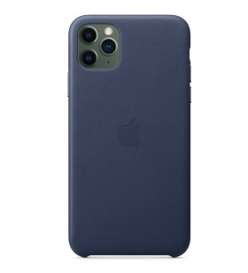 Iphone 11 pro max leather case/midnight blue