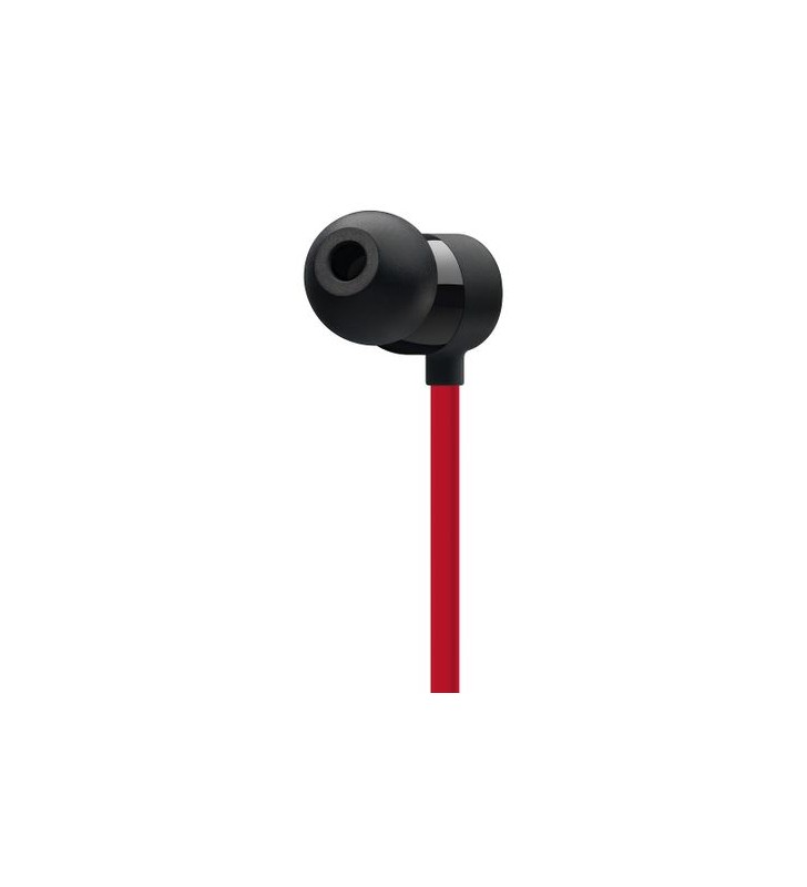 Casti in ear urbeats3, conector audio 3.5mm, negru/rosu
