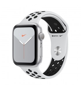 Apple watch 5 nike gps silver aluminium case 40mm cu pure platinum/black nike sport band