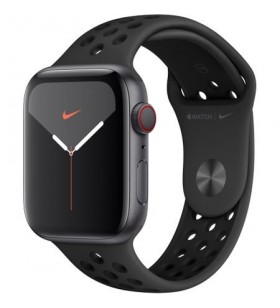 Apple watch nike 5, gps, cellular, carcasa space grey aluminium 44mm, anthracite/black nike sport band - s/m & m/l