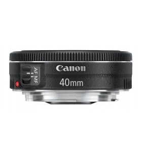 Canon ef 40mm f/2.8 stm slr lentile standard negru