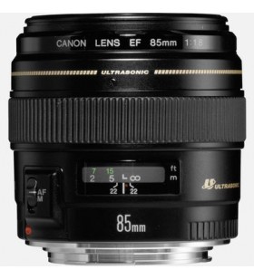 Canon ef 85mm f/1.8 usm slr lentile teleobiectiv negru