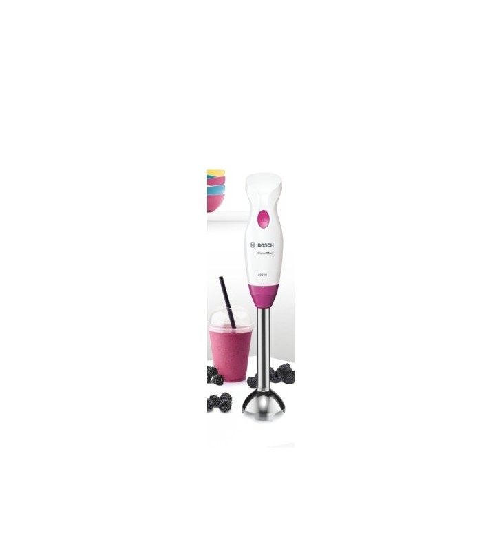 Bosch msm2410pw blender mixer vertical 400 w purpuriu, alb