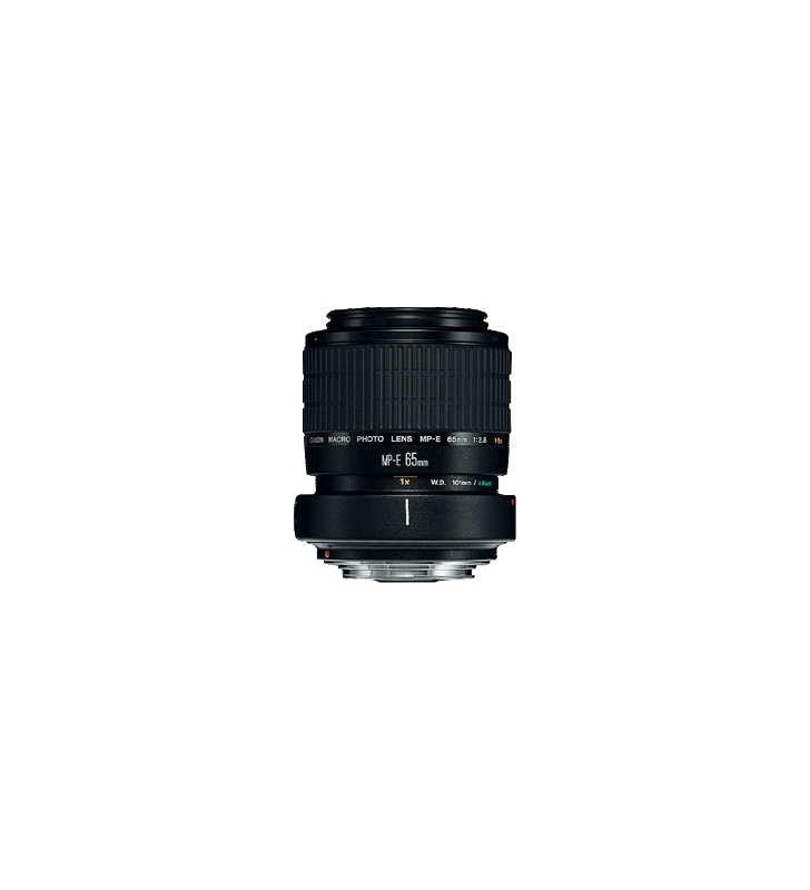 Canon mp-e65mm f/2.5 1-5 x macro photo negru