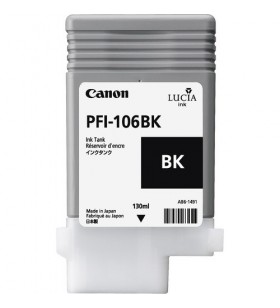 Canon pfi-106 bk original negru foto 1 buc.