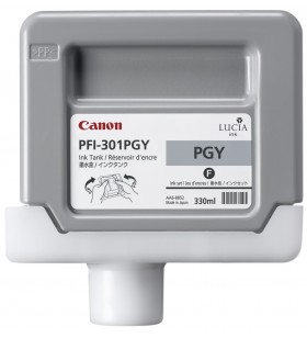 Canon pfi-301pgy pigment photo grey ink cartridge original 1 buc.