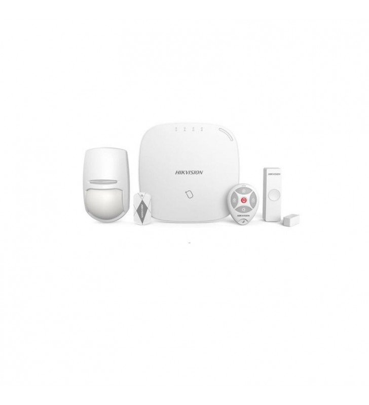 Kit alarma hikvision, lan+wifi+gprs, 32 zone, 800m, "ds-pwa32-kgt" (include tv 0.8lei)