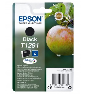 Epson apple singlepack black t1291 durabrite ultra ink