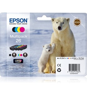 Epson polar bear multipack 4-colours 26 claria premium ink