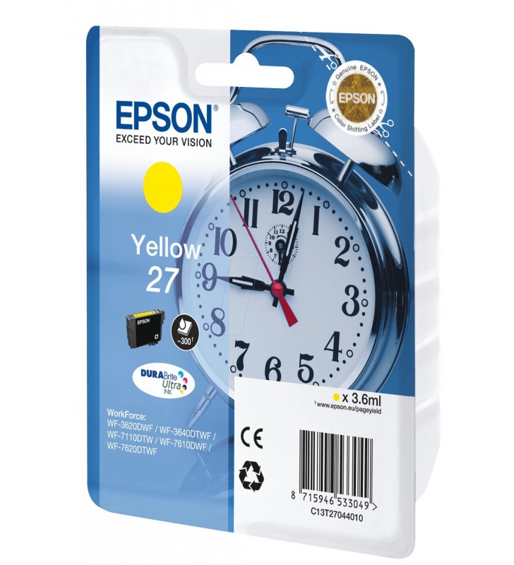 Epson alarm clock 27 durabrite ultra original galben 1 buc.