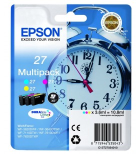 Epson alarm clock 27 durabrite ultra original cyan, magenta, galben pachet multiplu 1 buc.