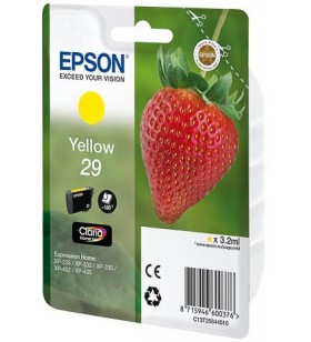 Epson strawberry 29 y original galben 1 buc.