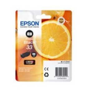 Epson oranges c13t33414010 cartușe cu cerneală original negru foto 1 buc.