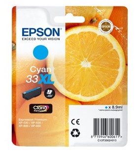 Epson oranges c13t33624010 cartușe cu cerneală original cyan 1 buc.