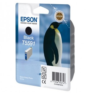 Epson penguin cartuş black t5591