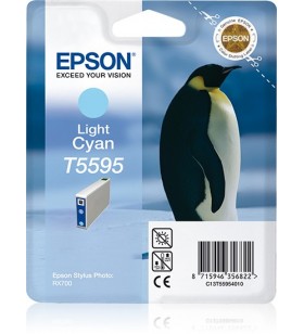 Epson penguin cartuş light cyan t5595
